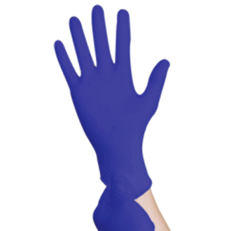 Рукавички нітрилові Medicom SafeTouch Advanced Cool Blue 3,5г Фіолетові 100 шт