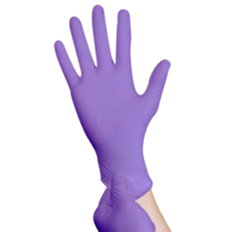 Рукавички нітрилові Medicom SafeTouch Advanced Lavender 3,5г Лавандові 100 шт