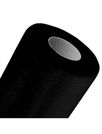 Простирадло одноразове Medicom Economy 20г/м2 спанбонд 0,8х100м 1 рулон Чорне