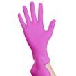 Рукавички нітрилові Medicom SafeTouch Advanced Magenta 3,5г Фуксія 100 шт